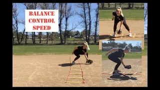 Infield Ladder Drills with Lexi Slater