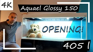 Aquael Glossy 150 - Opening! [4K]
