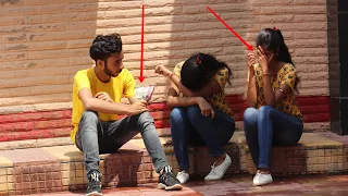 Prank On Girl Gone Emotional With Twist || Mohit roy