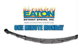 Why Do My New Coil Springs Fall Out? - One Minute Monday by EATON Detroit Spring