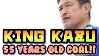 The Oldest Legendary Japanese Football Player KAZUYOSHI MIURA Goal