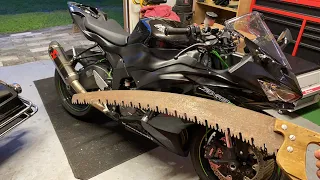 Wrench With Me LIVE! - 2019 ZX6R Stunt Bike Build