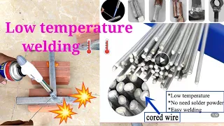 Low temperature🌡️🌡️💥welding rod💥#diy