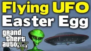 GTA 5 - FLYING UFO EASTER EGG | Secret Mount Chilliad Mystery (100% Complete) [GTA V]