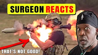 The Unbelievable High Speed RPG7 Explosion: Surgeon's Reaction | Dr Chris Raynor