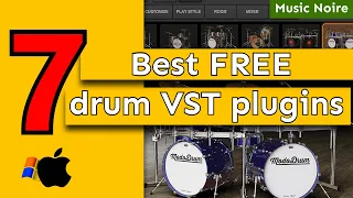 Best Free Drum VST Plugins With Audio DEMO