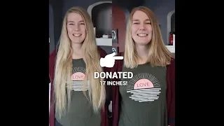 DONATING MY HAIR!! (Children With Hair Loss)