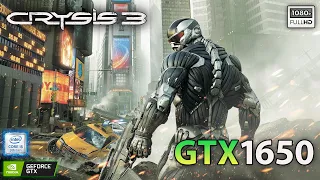 Crysis 3 GTX 1650 + i5 9400F (1080p Very High Graphics)