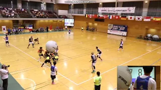 Kin-Ball World Cup 2017 Japan - France / Chine / Corée H P3