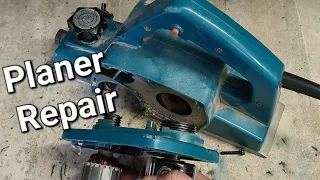 How to repair and change the bearing on a corded makita planer. 1923H