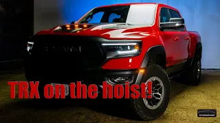 Taking a look at Ram 1500 TRX suspension components