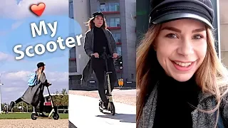 With my scooter through London - Vlog #ad