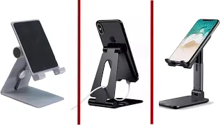 3 homemade mobile stands from PVC