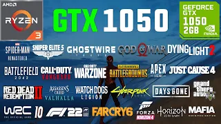 GTX 1050 Test in 25 Games in 2022