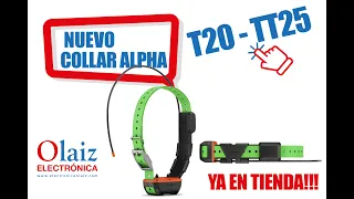 ¡NUEVO! COLLARES GARMIN ALPHA T20 Y TT25