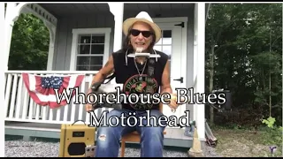 Whorehouse Blues Motörhead Lemmy Kilmister on 3 string Shovel Guitar