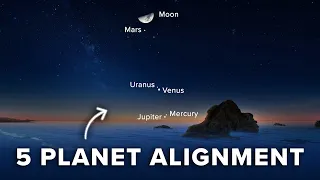 How to Watch 5 Planets Align for Rare Event in the Night Sky This Week