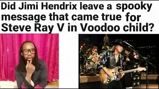 Steve Ray Vaughan Voodoo child reaction live!My first time hearing any SRV song.It was incredible!