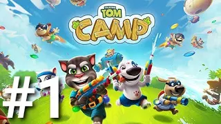 Talking Tom Camp PART 1 Gameplay Walkthrough - iOS / Android