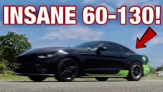 VMP BOOSTED BLACK MAMBA TESTS 60-130mph at AIRPORT! *FAST AF*