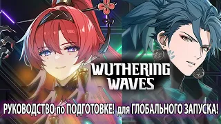 Wuthering Waves ПОЛНОЕ РУКОВОДСТВО по ПОДГОТОВКЕ!  для ГЛОБАЛЬНОГО ЗАПУСКА!