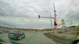 Поездка на автомобиле из города Ялуторовск в Тюмень на Киевскую