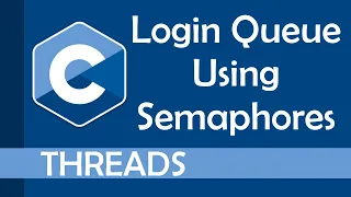 Practical example using semaphores (Login Queue)