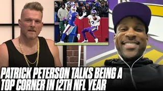Vikings' Patrick Peterson Talks Interception To Beat Bills, Staying A Top Corner After 12 Years
