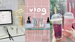 slice of life 🍬 summer vlog, brunch, sanrio doodles, cute drinks