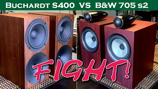 Buchardt S400 vs B&W 705 s2