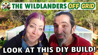 EPIC DIY Cold Frame Greenhouse Build - The Wildlanders Off Grid Homestead