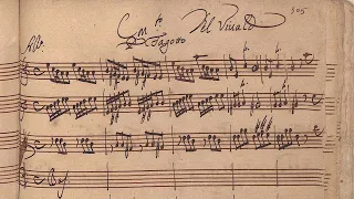 VIVALDI | Concerto per Fagotto | RV 500 in A minor | Original manuscript