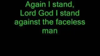 Lyrics to Creed - Faceless Man