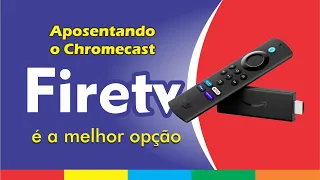 Firetv stick é uma boa opção para você aposentar seu velho chromecast? Unbox e configuração