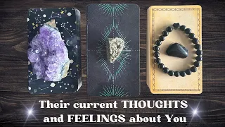 Their Current Thoughts and Feelings about You 👀 💟 🤔 Pick a Card ❤︎ Love ❤︎ Tarot Reading