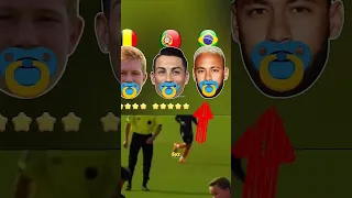 MINI MESSI vs CR7 vs NEYMAR🧠⚽️