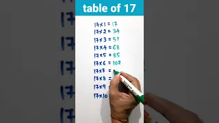 table of 17 #trending_table
