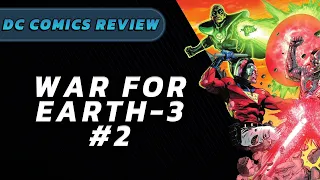 A SPECTACULAR FAILURE | War For Earth-3 #2 REVIEW & STORYTIME (FINALE)