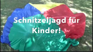 Schnitzeljagd für Kinder ganz entspannt