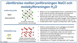 Jonföreningar och jonbindningar - del 1