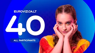 Eurovision 2024: Eurovizija.LT 2024 (Lithuania) | All 40 Participants