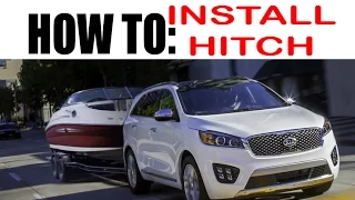 DIY: Kia Sorento / Hyundai Santa Fe Tow Hitch