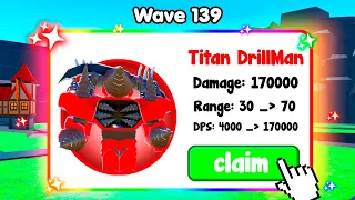 Getting The ULTIMATE Titan Drill Man..