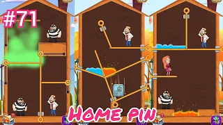 Home pin gameplay Android mobile game | Level=591-600  | How to loot | complete gameplay