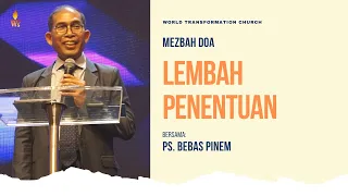 05 Oktober 2020 | Mezbah Doa | Ps. Bebas Pinem