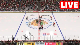 NHL LIVE🔴 Boston Bruins vs Chicago Blackhawks - 14th March 2023 | NHL Full Match - NHL 23