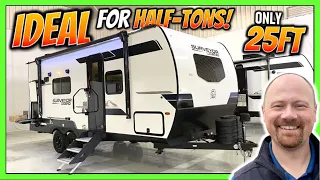 I LOVE this Layout & Only 25ft!! 2024 Surveyor 203RKLE Travel Trailer