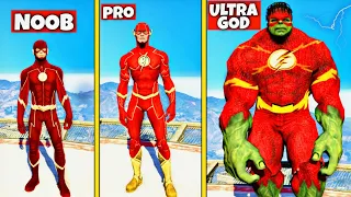 Upgrading Noob Flash Into Ultra God Flash in GTA 5! (GTA 5 MODS)