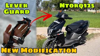 New Modification In Ntorq 125 Lever Guard Installed ❤️‍🔥🤩 || RIDE WITH PANTHER ||