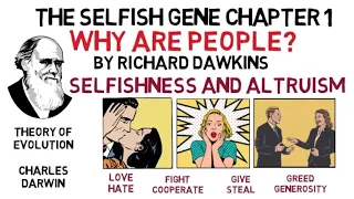 THE SELFISH GENE Chapter 1: Why Are People? (by Richard Dawkins) | Animated Summary